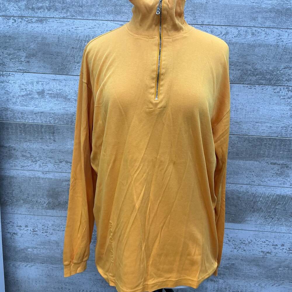 Bogner Yellow Long Sleeve Half-Zip Pullover Men’s Medium